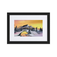 Load image into Gallery viewer, Matte Framed Glass Print