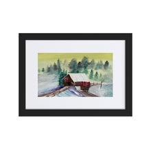 Load image into Gallery viewer, Matte Paper Framed Poster With Mat