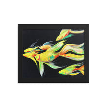 Load image into Gallery viewer, Framed Yellow Fish