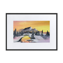 Load image into Gallery viewer, Matte Framed Glass Print