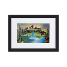 Load image into Gallery viewer, Mountain Framed Print