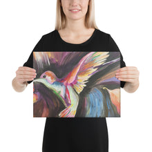 Load image into Gallery viewer, Canvas HummingBird