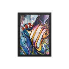 Load image into Gallery viewer, Framed Tropical Fish Print