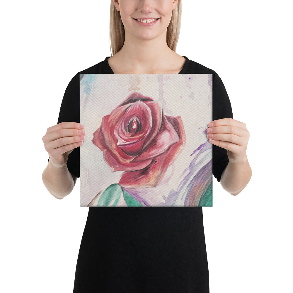 Canvas Wrap Rose