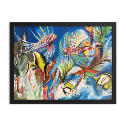 Framed Underwater Print