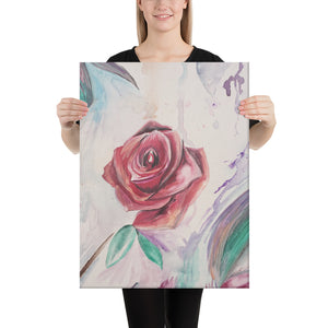 Canvas Wrap Rose