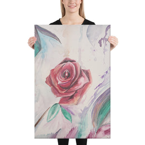 Canvas Wrap Rose