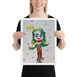 Framed Joker Print