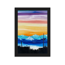 Load image into Gallery viewer, Framed matte paper poster