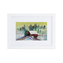 Load image into Gallery viewer, Matte Paper Framed Poster With Mat