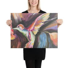 Load image into Gallery viewer, Canvas HummingBird