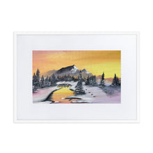 Load image into Gallery viewer, Matte Framed Glass Print