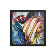 Load image into Gallery viewer, Framed Tropical Fish Print