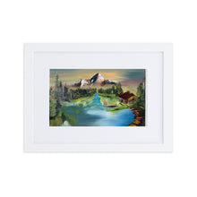 Load image into Gallery viewer, Mountain Framed Print