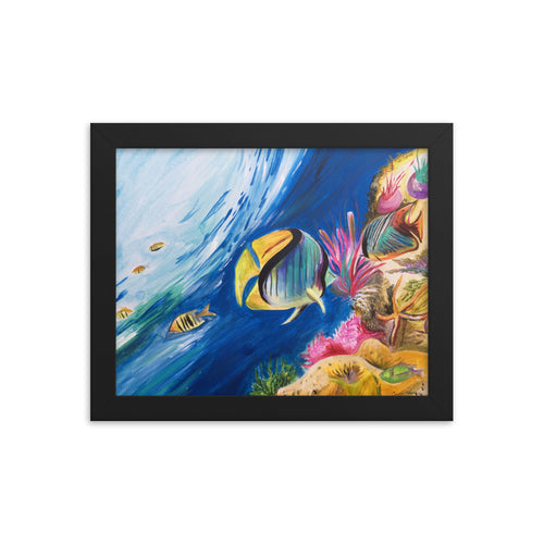 Framed Magical Waters Print