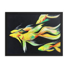 Load image into Gallery viewer, Framed Yellow Fish