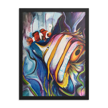 Load image into Gallery viewer, Framed Tropical Fish Print