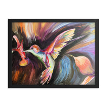 Load image into Gallery viewer, Framed Hummingbird Print