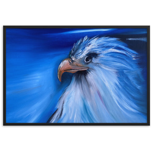 Eagle Framed matte paper poster