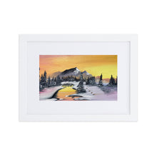 Load image into Gallery viewer, Matte Framed Glass Print