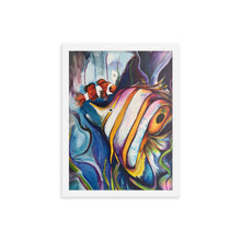 Load image into Gallery viewer, Framed Tropical Fish Print