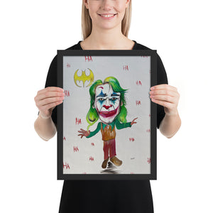 Framed Joker Print