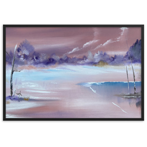 Framed Print Snow Land