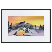 Load image into Gallery viewer, Matte Framed Glass Print