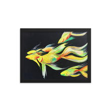 Load image into Gallery viewer, Framed Yellow Fish