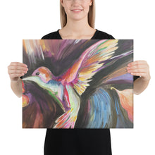 Load image into Gallery viewer, Canvas HummingBird