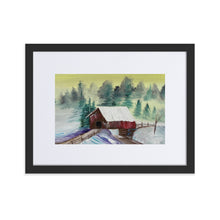 Load image into Gallery viewer, Matte Paper Framed Poster With Mat