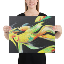 Load image into Gallery viewer, Canvas Yellow Fish