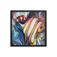 Load image into Gallery viewer, Framed Tropical Fish Print