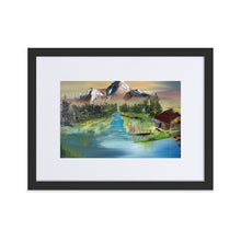 Load image into Gallery viewer, Mountain Framed Print