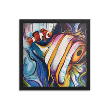 Load image into Gallery viewer, Framed Tropical Fish Print